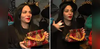 Hija de Meche Correa defiende precio de S/582 por sus carteras inspiradas en bolsas de mercado: “Le pongo valor a mi arte”