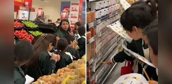 Profesora peruana lleva a sus alumnos a un supermercado para enseñarles Matemáticas y se vuelve viral: "Educación real" Profesora peruana lleva a sus alumnos a un supermercado para enseñarles Matemáticas y se vuelve viral: "Educación real"