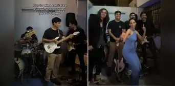 Peruana contrata a Curwen y su banda para celebrar su cumpleaños y video se vuelve viral: "Lo dieron todo" Peruana contrata a Curwen y su banda para celebrar su cumpleaños y video se vuelve viral: "Lo dieron todo"
