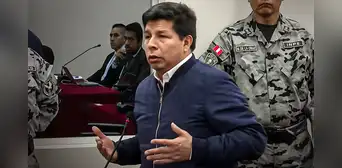 Pedro Castillo rechaza nuevamente el juicio oral por golpe de Estado y asegura que “el tiempo le está dando la razón” Pedro Castillo rechaza nuevamente el juicio oral por golpe de Estado y asegura que “el tiempo le está dando la razón”