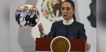 Claudia Sheinbaum hace un llamado a la paz tras redadas violentas en EEUU: “Los mexicanos no son delincuentes” Claudia Sheinbaum hace un llamado a la paz tras redadas violentas en EEUU: “Los mexicanos no son delincuentes”