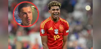 Cristiano Ronaldo sorprende con mensaje para Lamine Yamal tras ganar la UEFA Nations League: "Déjenlo tranquilo" Cristiano Ronaldo sorprende con mensaje para Lamine Yamal tras ganar la UEFA Nations League: "Déjenlo tranquilo"