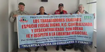 Trabajadores estatales rechazan mísero espacio fiscal después de seis meses Trabajadores estatales rechazan mísero espacio fiscal después de seis meses