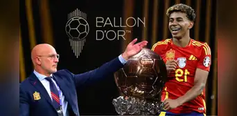 Luis de la Fuente respalda a Lamine Yamal como candidato al Balón de Oro tras su temporada estelar: "Es el mejor jugador" Luis de la Fuente respalda a Lamine Yamal como candidato al Balón de Oro tras su temporada estelar: "Es el mejor jugador"