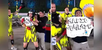 Gerardo Pe sorprendió a Mario Irivarren en set de Esto es guerra con peculiar mensaje: "Jubílate"