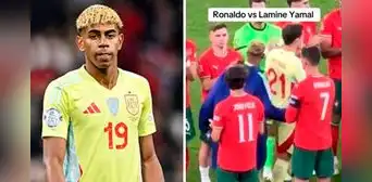 ¿Lamine Yamal le hizo un desplante Cristiano Ronaldo? Viralizan video del polémico saludo tras la final de la Nations League ¿Lamine Yamal le hizo un desplante Cristiano Ronaldo? Viralizan video del polémico saludo tras la final de la Nations League