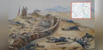 El cerro de Lima en el que yacen los cadáveres de 200 combatientes que lucharon en la batalla de San Juan y Chorrillos El cerro de Lima en el que yacen los cadáveres de 200 combatientes que lucharon en la batalla de San Juan y Chorrillos