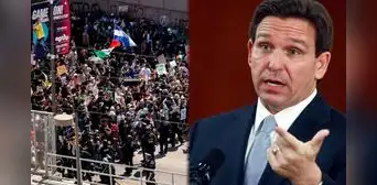 Ron DeSantis ofrece la Guardia Estatal de Florida para controlar las protestas contra la ley de inmigración en California