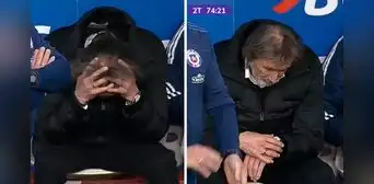 Ricardo Gareca como nunca antes visto: hundido, solo y desesperado tras ver a Chile quedándose sin Mundial