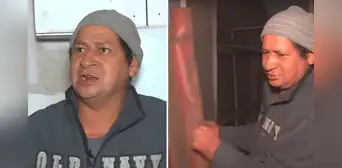 Padre de familia relata cómo sobrevive en Ticlio Chico durante el invierno: "El techo se rompió por la lluvia"