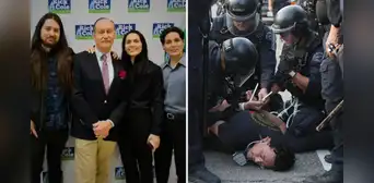 Hijas de exalcalde de ciudad de California son arrestadas en las protestas de Los Ángeles contra redadas de ICE