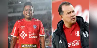 Christian Cueva afirma que Juan Reynoso debió tener más tiempo: "Me hubiera gustado que le tengan más paciencia"