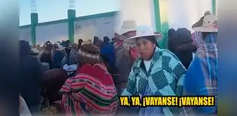 Comerciantes peruanos expulsan a bolivianos que pretendían vender sus productos en feria de Puno: “¡Váyanse!” Comerciantes peruanos expulsan a bolivianos que pretendían vender sus productos en feria de Puno: “¡Váyanse!”