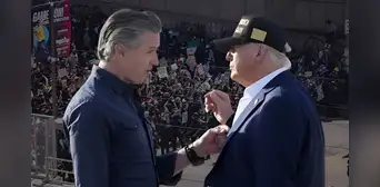 Gavin Newsom acusa a Trump de militarizar California en un intento de imponer decisiones políticas: "Un abuso de poder flagrante" Gavin Newsom acusa a Trump de militarizar California en un intento de imponer decisiones políticas: "Un abuso de poder flagrante"