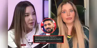 Ale Fuller enfurece contra Flavia Laos por involucrarla en romance de Pablo Heredia y Mayra Goñi: "Demasiado descarada" Ale Fuller enfurece contra Flavia Laos por involucrarla en romance de Pablo Heredia y Mayra Goñi: "Demasiado descarada"