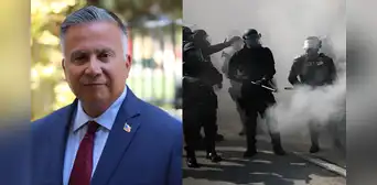 Exdetective asegura que Karen Bass dejó que la ciudad se quemara con las protestas en Los Angeles: "Ya es un poco tarde" Exdetective asegura que Karen Bass dejó que la ciudad se quemara con las protestas en Los Angeles: "Ya es un poco tarde"