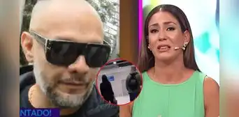 Jackson Mora es captado con misteriosa joven en el aeropuerto en medio de su divorcio con Tilsa Lozano