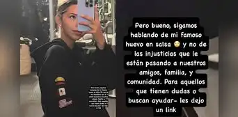 Ángela Aguilar genera indignación en redes por comentario sobre inmigrantes y su vida personal: "Bueno, sigamos hablando de mi famoso huevo en salsa y no de las injusticias" Ángela Aguilar genera indignación en redes por comentario sobre inmigrantes y su vida personal: "Bueno, sigamos hablando de mi famoso huevo en salsa y no de las injusticias"