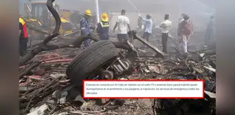 Boeing se pronuncia tras el accidente de su avión modelo 787 que se estrelló en la India con 242 personas a bordo Boeing se pronuncia tras el accidente de su avión modelo 787 que se estrelló en la India con 242 personas a bordo