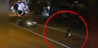 Cámaras captan a conductor fugándose luego de atropellar a hombre en SJL: transeúntes lo detuvieron Cámaras captan a conductor fugándose luego de atropellar a hombre en SJL: transeúntes lo detuvieron