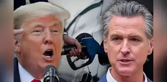 Duro golpe de Trump a California: presidente bloquea ley ambientalista que prohíbe los carros de gasolina en el estado