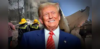 Donald Trump ofrece ayuda a la India para labores de rescate tras accidente aéreo: "Estaremos allí de inmediato"