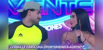 Austin Palao sorprende al elogiar a Vania Bludau en 'Esto es guerra', pero ella lo confronta en vivo: "Tú no eres directo" Austin Palao sorprende al elogiar a Vania Bludau en 'Esto es guerra', pero ella lo confronta en vivo: "Tú no eres directo"
