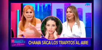 Alexandra Méndez ‘La Chama’ reaparece en TV y asegura que Flavia Laos la quiso golpear: “No fue la primera vez”