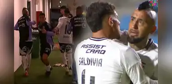 Arturo Vidal pierde los papeles y se pelea con su propio arquero de Colo-Colo: lo fue a buscar a los camerinos Arturo Vidal pierde los papeles y se pelea con su propio arquero de Colo-Colo: lo fue a buscar a los camerinos