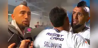 Arturo Vidal confronta a la prensa tras pelea con su compañero de Colo-Colo: "¿Qué más quieres saber, esa es tu nota?" Arturo Vidal confronta a la prensa tras pelea con su compañero de Colo-Colo: "¿Qué más quieres saber, esa es tu nota?"
