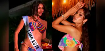 Miss Perú 2025: una candidata perdió el equilibrio y casi se cae durante su paso por el escenario en traje de baño Miss Perú 2025: una candidata perdió el equilibrio y casi se cae durante su paso por el escenario en traje de baño