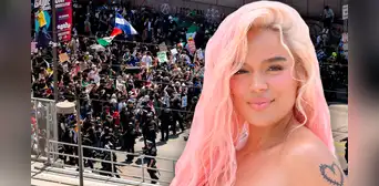 Karol G en contra de las redadas de inmigración del gobierno de Trump en EEUU: "Ser latino no debería generar rechazo ni miedo" Karol G en contra de las redadas de inmigración del gobierno de Trump en EEUU: "Ser latino no debería generar rechazo ni miedo"