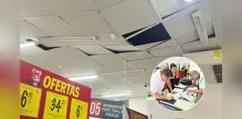 Piura: clausuran establecimiento comercial por colapso de su techo Piura: clausuran establecimiento comercial por colapso de su techo