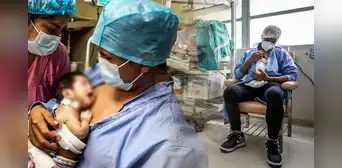 Papás 'canguros' en Perú: la exitosa técnica de EsSalud que salva bebés prematuros desde hace tres décadas Papás 'canguros' en Perú: la exitosa técnica de EsSalud que salva bebés prematuros desde hace tres décadas