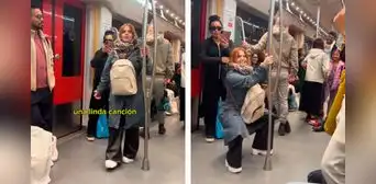 Johanna San Miguel canta ‘Cervecero’ en metro de Europa y usuarios resaltan insólito detalle: "Amo como lleva la mochila" Johanna San Miguel canta ‘Cervecero’ en metro de Europa y usuarios resaltan insólito detalle: "Amo como lleva la mochila"