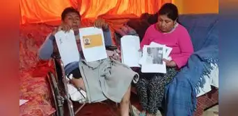 Padre que perdió pierna por accidente laboral pide indemnización al Gobierno Regional de Tacna