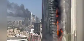 Incendio masivo en un rascacielos de 67 pisos de Dubái obliga a evacuar a más de 3.800 residentes Incendio masivo en un rascacielos de 67 pisos de Dubái obliga a evacuar a más de 3.800 residentes