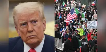 Pésimas noticias para Trump: miles de personas protestan en su vivienda de Florida contra las políticas migratorias Pésimas noticias para Trump: miles de personas protestan en su vivienda de Florida contra las políticas migratorias