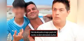 Hijo de Leonard León sorprende a Christian Domínguez con emotivo mensaje por el Día del Padre: "Tú siempre serás mi papá”