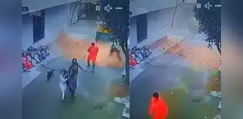 Hombre se salva de morir tras caída de pared cerca a su rostro mientras evacuaba a su familia durante sismo de 6,1 en Lima y Callao
