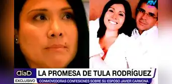 Tula Rodríguez impacta al confesar que Javier Carmona la desconoció tras caer enfermo y recuerda duras palabras: "¡No me toques!" Tula Rodríguez impacta al confesar que Javier Carmona la desconoció tras caer enfermo y recuerda duras palabras: "¡No me toques!"