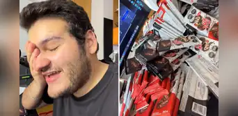 Peruano gastó S/1.200 en más de 150 chocolates HH y no logró encontrar el ticket dorado: "Es ridículo" Peruano gastó S/1.200 en más de 150 chocolates HH y no logró encontrar el ticket dorado: "Es ridículo"