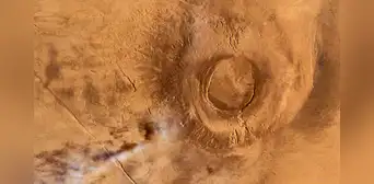 La NASA descubre un enorme volcán en Marte que duplicaría en tamaño al Monte Everest: foto fue capturada por la sonda Mars Odyssey