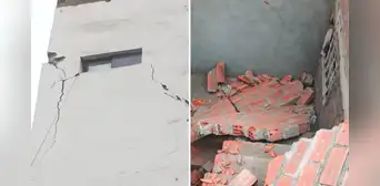 Edificio de cinco pisos en Comas quedó al borde del colapso tras sismo de 6,1: "Tiene 40 años" Edificio de cinco pisos en Comas quedó al borde del colapso tras sismo de 6,1: "Tiene 40 años"