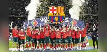 Barcelona alistaría jugada maestra: cambiaría a jugador que le costó la Champions League por campeón de la Nations Barcelona alistaría jugada maestra: cambiaría a jugador que le costó la Champions League por campeón de la Nations