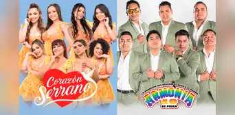 ¡Armonía 10 en el Estadio San Marcos! Corazón Serrano, Leslie Shaw y más artistas celebran su 53 aniversario