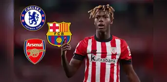Nico Williams cada vez más cerca del Barsa: Chelsea y Arsenal se retiran y el Bayern se queda solo Nico Williams cada vez más cerca del Barsa: Chelsea y Arsenal se retiran y el Bayern se queda solo