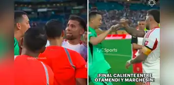 Arquero de Boca Juniors se pelea en vivo con Otamendi al final del partido del Mundial de Clubes: "Cerrá el o***" Arquero de Boca Juniors se pelea en vivo con Otamendi al final del partido del Mundial de Clubes: "Cerrá el o***"