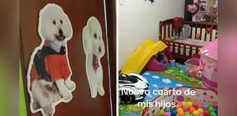 Peruano acondiciona cuarto exclusivo para sus perritos y desata furor en redes: “Tienen hasta cuna”