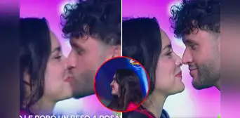 Fabio Agostini impacta a Rosángela Espinoza con un efusivo beso EN VIVO en 'Esto es guerra' y ella tiene inesperada reacción: "Lo veo guapo" Fabio Agostini impacta a Rosángela Espinoza con un efusivo beso EN VIVO en 'Esto es guerra' y ella tiene inesperada reacción: "Lo veo guapo"